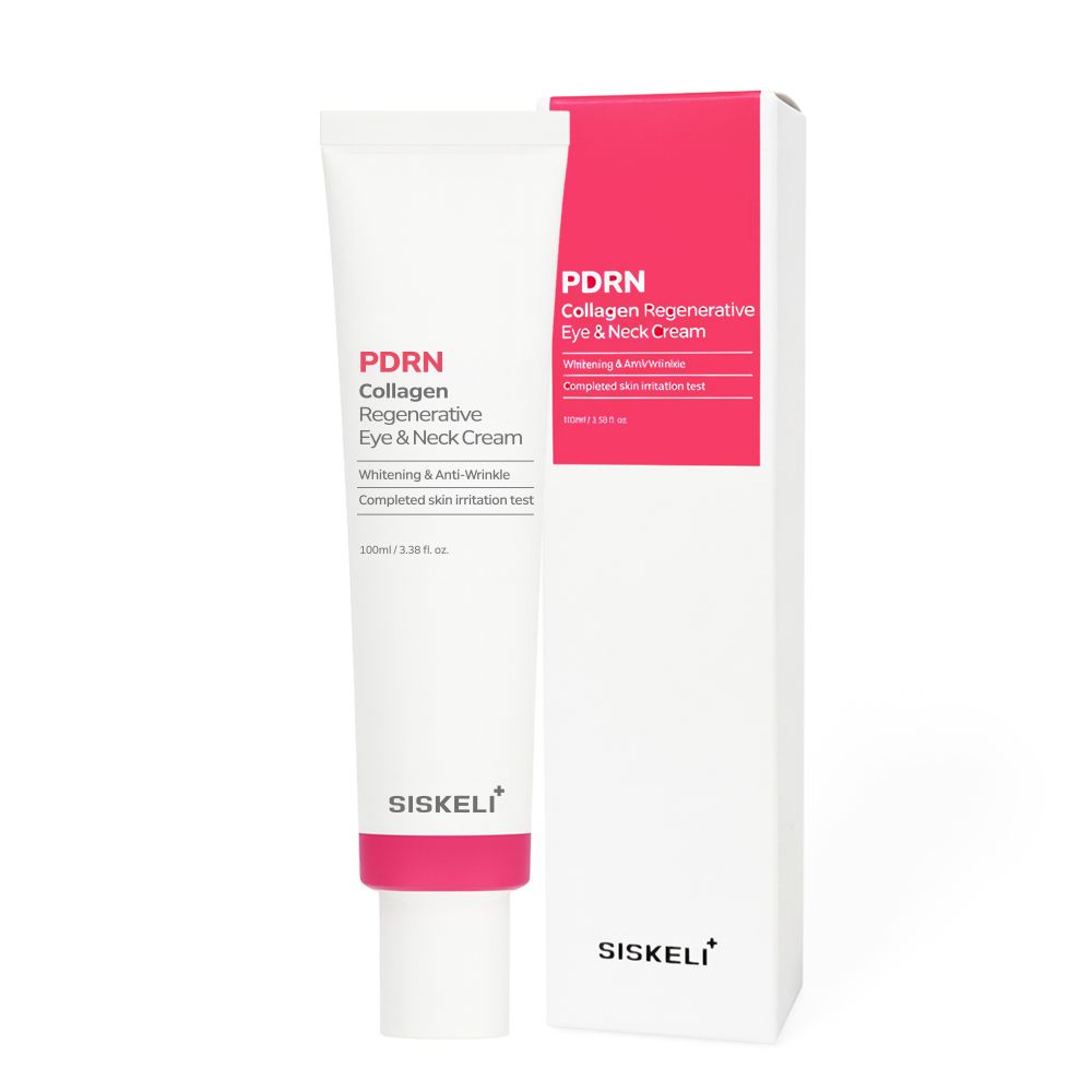 SISKELI PDRN Collagen Regenerative Eye & Neck Cream 100ml Anti Aging Wrinkle Care Whitening _ Made in KOREA